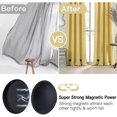 thumbnail image 4 of Shower Curtain Weights Prevent Shower Curtain from Blowing Magnets for Shower Curtain Accessories, 4 of 4