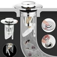 Bathroom Sink Plug Stopper Wash Basin Core Bounce Up Drain Filter