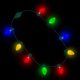 thumbnail image 2 of Bombilla LED iluminada intermitente Collar de vacaciones de Navidad Favores de fiesta navideña con 6 modos de luz intermitente (paquete de 1) Zhivalor WRMH-1536, 2 of 3
