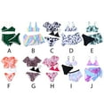 thumbnail image 7 of Yuanyu Kids Girl 3 Pack Bikini Set Swimwear Bathing Suit Beach Swimsuit 7-13 Years, 7 of 7
