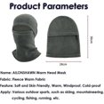 thumbnail image 2 of Fleece Balaclava Ski Mask Winter Balaclava Face Mask Men Women Fleece Warm, 2 of 5