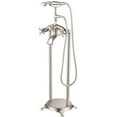 thumbnail image 4 of Vanity Art Single Handle Floor Mounted Freestanding Tub Filler with Handshower, 4 of 4