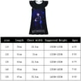 thumbnail image 5 of Wednesday Addams Little Girls Nightgowns Cartoon Casual Dress Girls Pajamas Summer Sleepwear Gifts 4-9 Years, 5 of 5