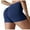 Dark Blue, variant on Mlzmgr Athletic Shorts Women Spandex Stretchy High Waist Workout Gym Yoga Shorts for Women Hip Lifting