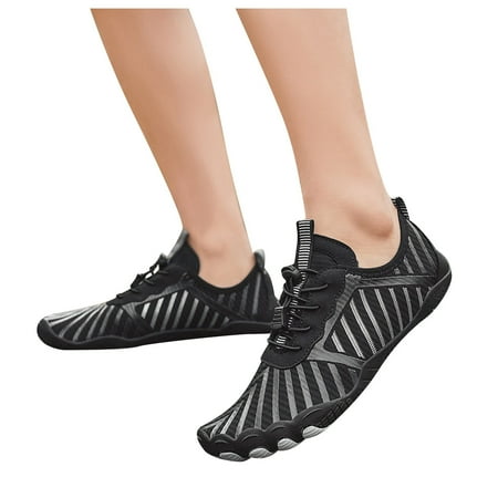 

Fauean Sneakers for Women Light Walking Shoes Breathable Slip on Sneakers Women s Shoes Black Size 40