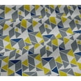 thumbnail image 5 of oneOone Viscose Jersey Fabric Parallelogram & Triangle Geometric Fabric Prints By Yard 60 Inch Wide, 5 of 5