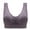 Wine#2, variant on Homenesgenics Bras for Women Plus Size 48DDD Ladies Traceless Comfortable No Steel Ring Vest Breathable Gathering Front Opening Buckle Bra Woman Underwear
