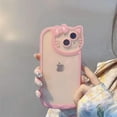 thumbnail image 4 of Cartoon Cute Hello Cat Phone Cases Transparent Case for iPhone 14 13 11 12 Pro Max Phone Cover, White for iPhone 14, 4 of 7