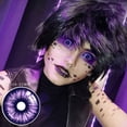thumbnail image 2 of Belita Amy 22mm Sclera Lenses, Green Demon Eye Contact Lenses, Para Cosplay, Colorido, Halloween, Para Cosplay kaili Sencillez, 2 of 4