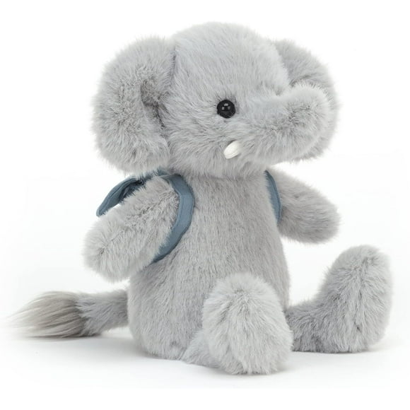 Backpack Elephant Stuffed Animal, 8.5 inches - Elephant Plush Toy - Classic Children's Gift