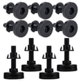 thumbnail image 3 of HOMEMAXS  10 Pcs Adjustable Feet for Furniture Levelers Heavy Uneven Foot Rest Couch Black, 3 of 8