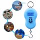 thumbnail image 5 of Mini básculas electrónicas digitales portátiles con báscula colgante con luz de fondo (azul) Tmvgtek excursión de campamento, 5 of 9