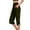 Army Green Pant, variant on Capri Yoga Pants for Women Summer Split Side Sweatpants Stretch Lounge Lightweight Workout Joggers with Pockets Blue Pant XL