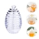 thumbnail image 2 of EeaseMX 1 juego de lata para almacenar alimentos, contenedor para almacenar miel, tarro transparente para jugo y mermelada., 2 of 7