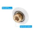 thumbnail image 4 of Uxcell Shower Door Rollers 23mm/0.9", 4 pack Bathroom Glass Sliding Door Pulleys Shower Glass Door Rollers, White, 4 of 6