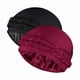 thumbnail image 1 of wonima11 Satin Lined Turban for Women Mens Halo Turban Silky Lined Durag for Waves Braids Locs Sleeping Bonnet Sleep Cap, 1 of 1