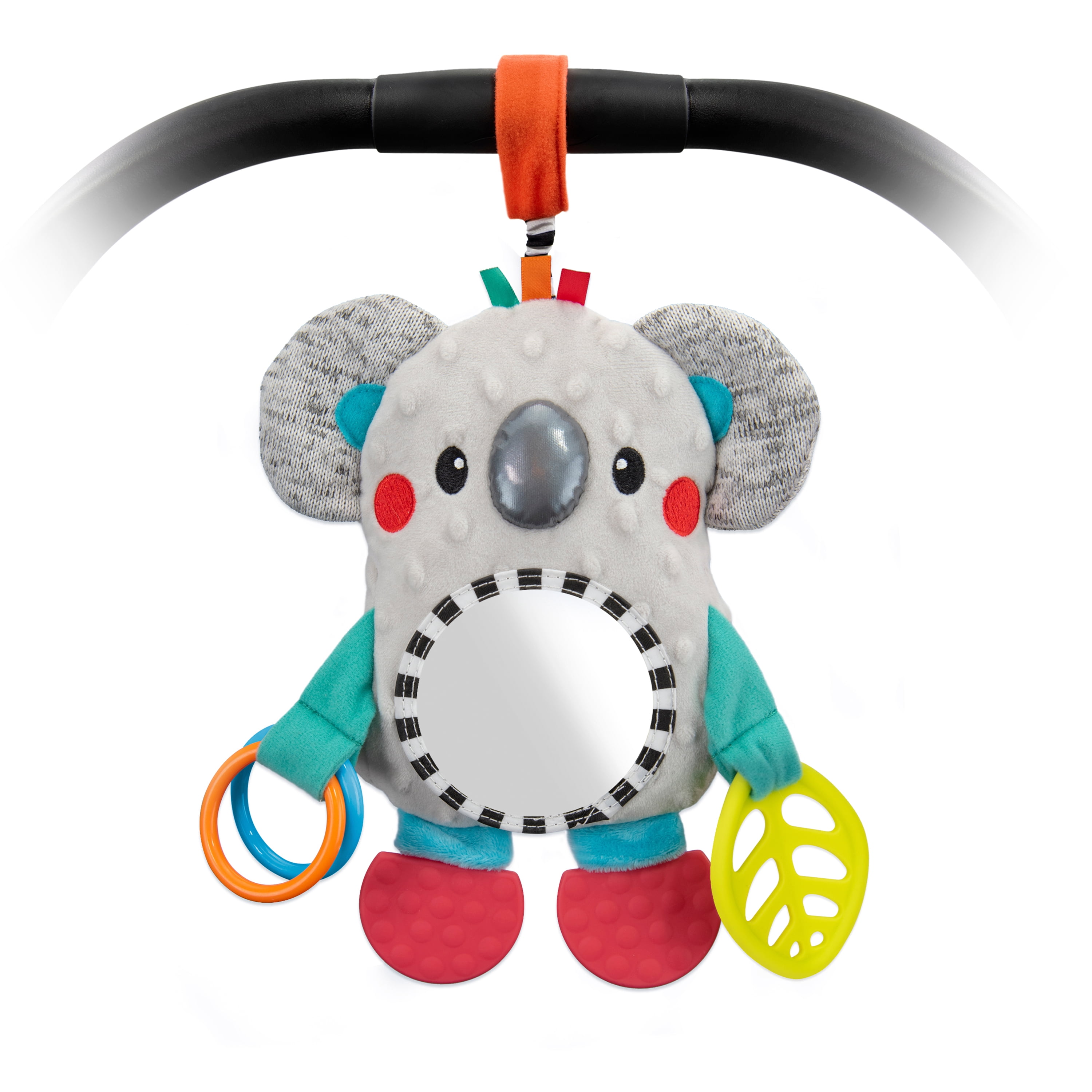 Sassy Koala Mirror Attachable Toy & Book 0 Months Old and Up