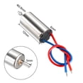 thumbnail image 3 of Unique Bargains 4 PCS DC 3V 40000RPM Coreless Micro Motor 612 6x12mm for Airplane Model RC Toys, 3 of 3