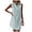Green, variant on DAFEI Womens Summer Dress 2026 Casual Button Down V Neck Sleeveless A Line T Shirt Dresses for Bussiness Work