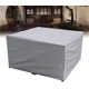 thumbnail image 1 of Funda protectora rectangular para muebles de jardín, para exterior, jardín, terraza, exterior 150*150*75cm Plata, 1 of 5