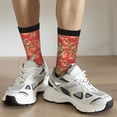 thumbnail image 6 of Disketp Strawberry Unisex Crew Socks Lightweight Breathable Ventilation Ankle Socks, Mid-calf socks for Daily, 6 of 6