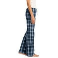 thumbnail image 3 of District Adult Female Women Checks Flannel Plaid Pant True Navy 2X-Large, 3 of 6