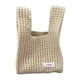 thumbnail image 4 of Bolso de hombro tejido jinwen Bolso de compras organizador de moda Bolso tejido para axila Beige, 4 of 8