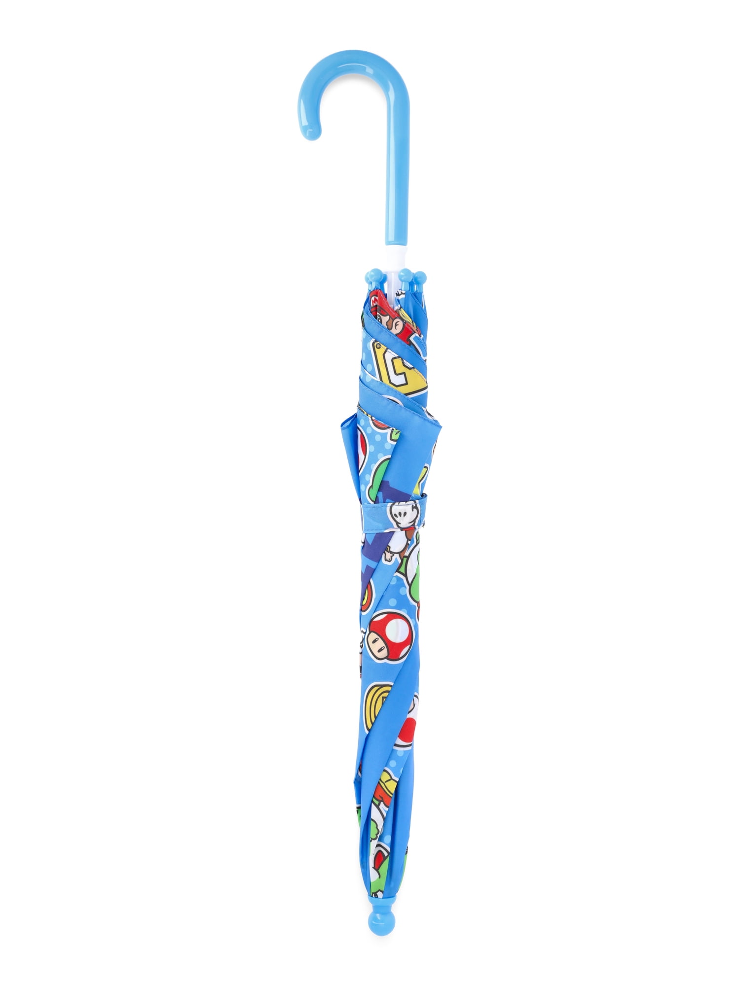 Nintendo Super Mario Kids 6 Panel Umbrella with Handle