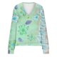thumbnail image 5 of Cárdigan informal para mujer, chaqueta con botones estampados, abrigo de moda, blusa de poliéster para mujer, 5 of 5