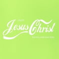 thumbnail image 5 of Wild Bobby, Enjoy Jesus Christ and Thou Shalt Never Thirst Coke Parody Inspirational/Christian Men's Graphic T-Shirt, Safety Green, Medium, 5 of 5