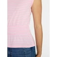 thumbnail image 5 of Time and Tru Women's Cotton Peplum Tank Top, Sizes XS-XXXL, 5 of 6