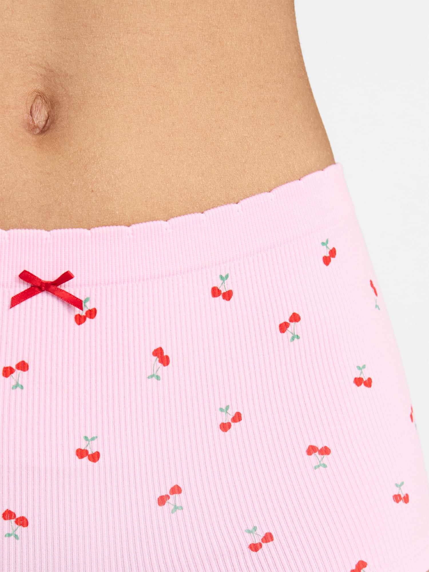 No Boundaries Seamless Boyshort Panties, 3-Pack, Women's XS-XXXL