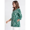 thumbnail image 3 of Woman Within Plus Size 2-Pocket Swing Tunic, 3 of 6