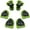 Green, variant on GIXUSIL Knee Pads 6 Pieces Kids Knee and Elbow Pads Wrist Guards for Roller Skates Cycling,Knee Pads Kids Knee and Elbow Pads Wrist Guards Best Knee Pads