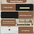 thumbnail image 5 of 30" Wall Mounted Bathroom Vanity with Ceramic Basin Sink, Floating Vanity with Soft-Closing Door and Drawers, Modern Bathroom Cabinet for Bathroom, Black, 5 of 9