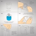 thumbnail image 3 of Paquete de 12 filtros de agua de carbón de repuesto de Housewares Solutions para cafeteras Keurig - Cartuchos de filtro de agua compatibles con Keurig de ajuste universal (NO CUISINART) para cafeteras, 3 of 9