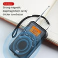 thumbnail image 3 of Portable AM FM Radio with LCD Display and Alarm - Best Reception Pocket-Sized, 3 of 8