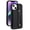 Black, variant on Case For IPhone 16 Pro Max/16 Pro/16 Plus/16, All-inclusive Protection Shell Dual Magnetic Buttons Case Fingerprint Cover