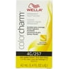 Wella Color Charm Liquid Haircolor 4g/257 Dark Golden Brown, 1.4 oz (Pack of 4)
