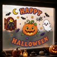 thumbnail image 4 of Halloween Themed Static Window Clings, Reusable Seasonal Decals for Indoor Glass & Mirror Holiday Halloween Decoration, 4 of 4