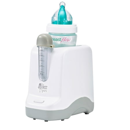 The First Years 2-in-1 Simple Serve Bottle Warmer And Pacifier Sanitizer, Works With Most