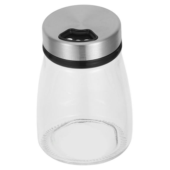 HIAKDOFT Glass Shaker Transparent High Borosilicate Glass 1Pack