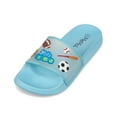 thumbnail image 5 of MeMoi Boys and Girls Super-Soft Cushioned "Hello Summer" Slide Sandal (XXL, Pink), 5 of 6
