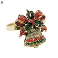 thumbnail image 2 of SPRING PARK Christmas Wreath Napkin Rings Metal Napkin Buckle Napkin Holder Kitchen Decor, 2 of 7