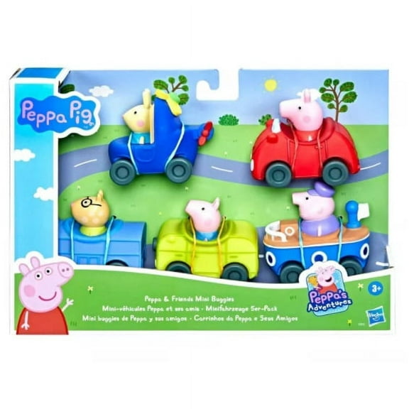 Peppa Pig Peppa and Friends Mini Buggies 5pk