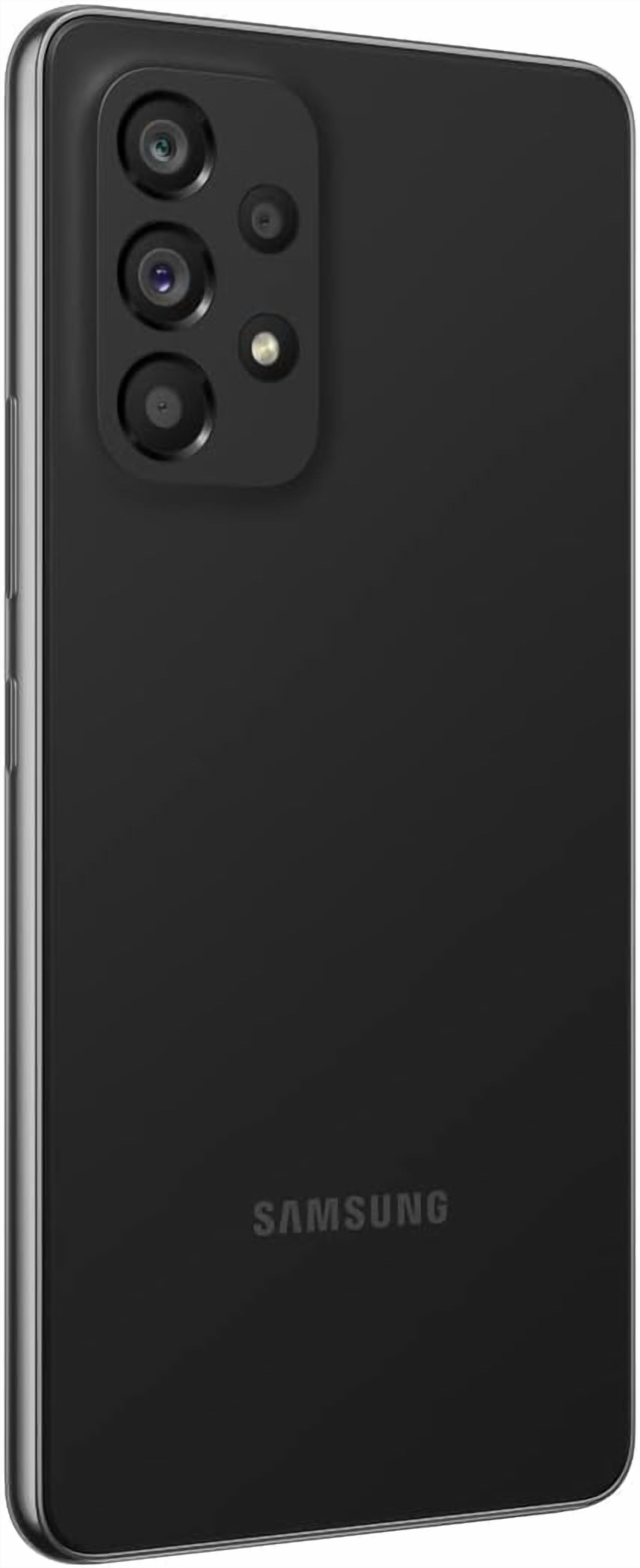 Samsung Galaxy A53 5G, Unlocked, 128GB, Black, 6.5-inch FHD+