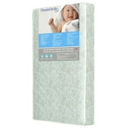 Dream On Me Little Butterflies 6" 2-in-1 Foam Core Crib and Toddler Bed Mattress