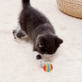 thumbnail image 2 of Pelotas de juguete para gatos interactivas para gatos de interior, el mejor regalo favorito para mascotas, pelota de espuma EVA suave para gatitos, persecución silenciosa, juguetes de esponja, suministros para gatos ER, 2 of 5