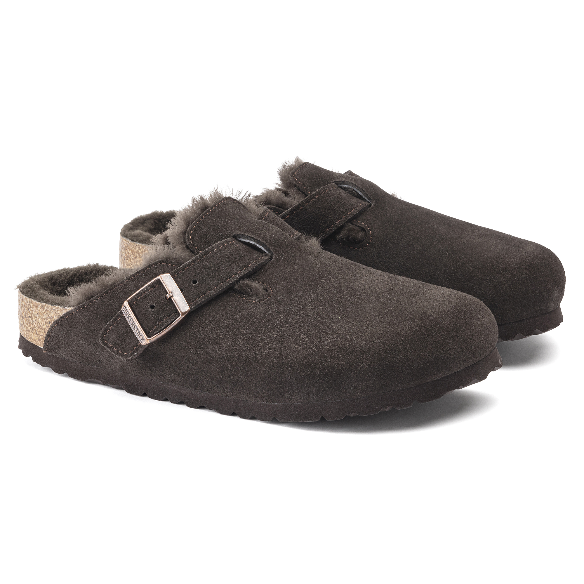 Birkenstock Women's Boston Oiled Leather EVA Single Buckle Clog Shoes