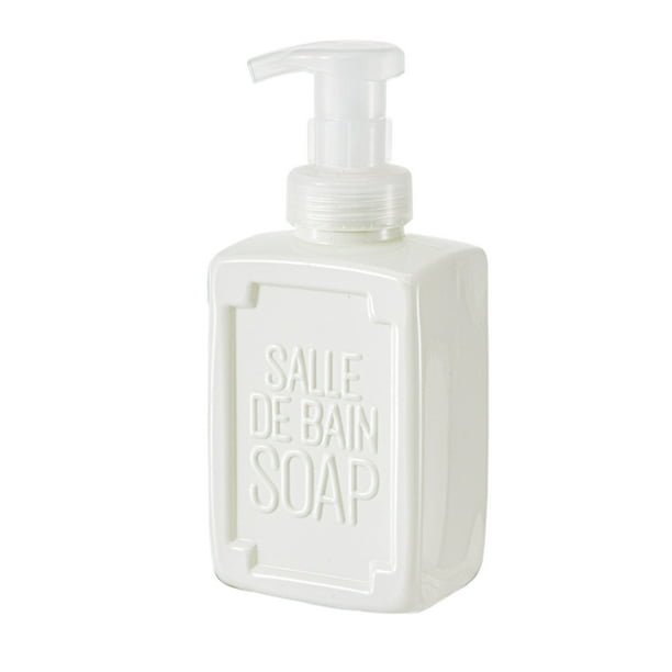 Botella dispensadora de desinfectante de manos, atractiva botella de desinfectante de manos para baño, cocina, inodoro, estación de lavado de manos, suministros